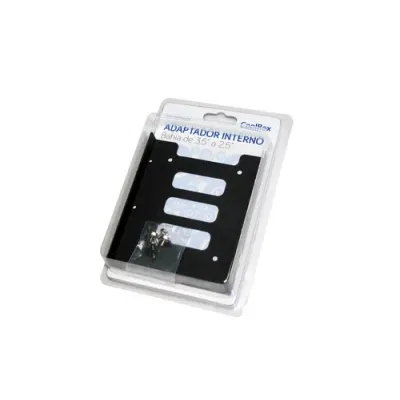 ADAPTADOR PARA DE BAHIA 3.5 A 2.5 COOLBOX COLOR NEGRO ADAPTADOR PARA DE BAHIA 3.5 A 2.5 COOLBOX COLOR NEGRO