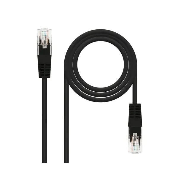 Nanocable Cable de Red RJ45 UTP Cat.6 25cm Negro 