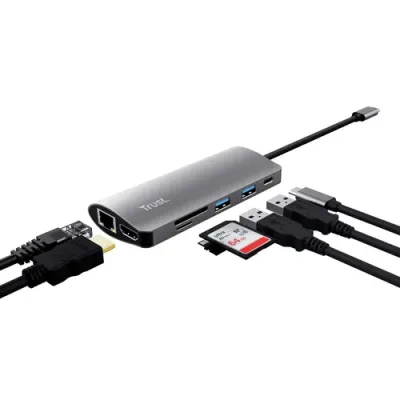 Trust Dalyx Hub 2xUSB/USB-C/HDMI/RJ-45 Trust Dalyx Hub 2xUSB/USB-C/HDMI/RJ-45