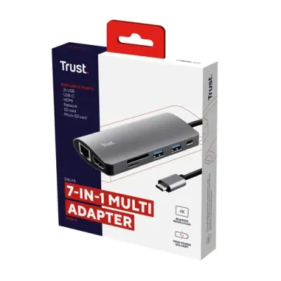 Trust Dalyx Hub 2xUSB/USB-C/HDMI/RJ-45 Trust Dalyx Hub 2xUSB/USB-C/HDMI/RJ-45
