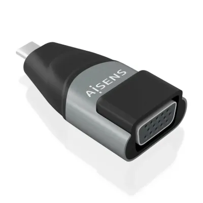 Adaptador USB Tipo-C Aisens A109-0863/ USB Tipo-C Macho/ VGA Adaptador USB Tipo-C Aisens A109-0863/ USB Tipo-C Macho/ VGA