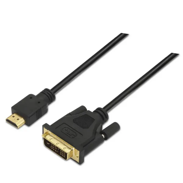Aisens Cable DVI a HDMI Macho/Macho 1.8m Negro