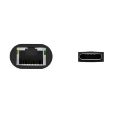 Adaptador USB Tipo-C Aisens A109-0709/ USB Tipo-C Macho - RJ45 Adaptador USB Tipo-C Aisens A109-0709/ USB Tipo-C Macho - RJ45