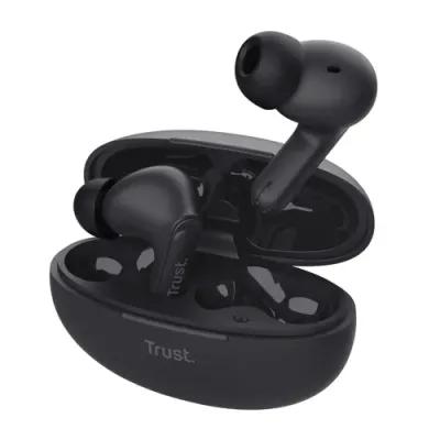 Auriculares Bluetooth Trust Yavi ENC con estuche de carga/ Auriculares Bluetooth Trust Yavi ENC con estuche de carga/