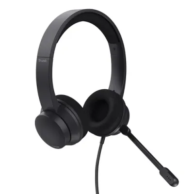 Trust Ayda Auriculares USB ENC con Micrófono con Cancelación de