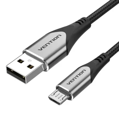 Vention Cable Micro USB a USB 2.0 Macho/Macho 50cm Gris