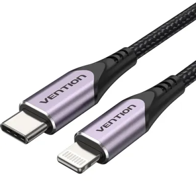 Cable USB 2.0 Tipo-C Lightning Vention TACVF/ USB Tipo-C Macho Cable USB 2.0 Tipo-C Lightning Vention TACVF/ USB Tipo-C Macho