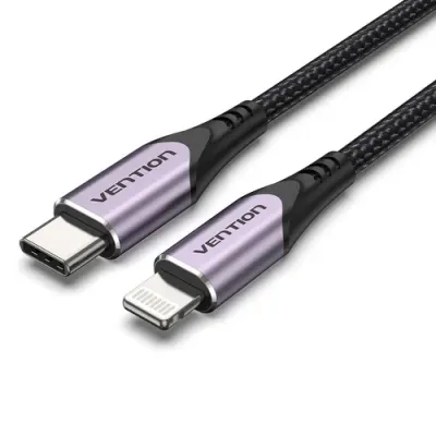 Cable USB 2.0 Tipo-C Lightning Vention TACVF/ USB Tipo-C Macho Cable USB 2.0 Tipo-C Lightning Vention TACVF/ USB Tipo-C Macho