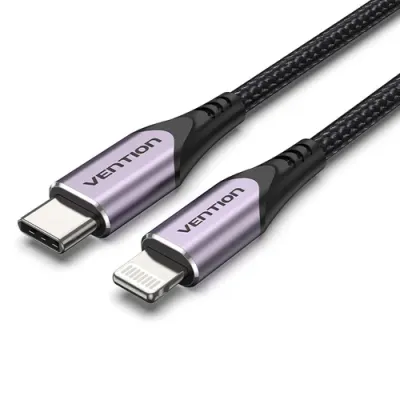 Cable USB 2.0 Tipo-C Lightning Vention TACVF/ USB Tipo-C Macho Cable USB 2.0 Tipo-C Lightning Vention TACVF/ USB Tipo-C Macho