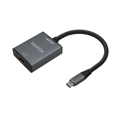 Aisens A109-0685 Conversor Aluminio USB-C a HDMI 4K@30Hz 15cm