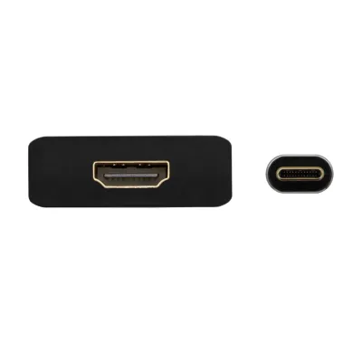 Aisens A109-0685 Conversor Aluminio USB-C a HDMI 4K@30Hz 15cm