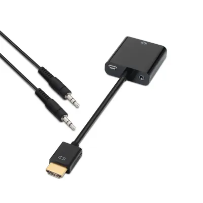 Aisens A122-0126 Adaptador HDMI a SVGA con Audio Macho/Hembra