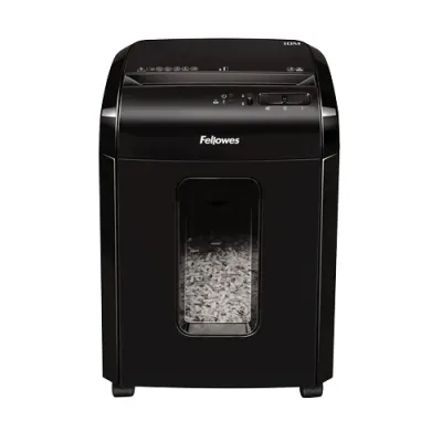 Fellowes 10M Destructora de Papel 19L Negra Fellowes 10M Destructora de Papel 19L Negra