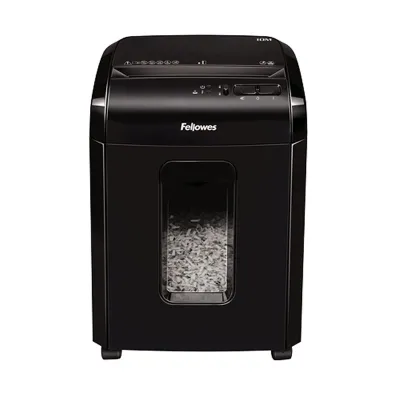 Fellowes 10M Destructora de Papel 19L Negra Fellowes 10M Destructora de Papel 19L Negra