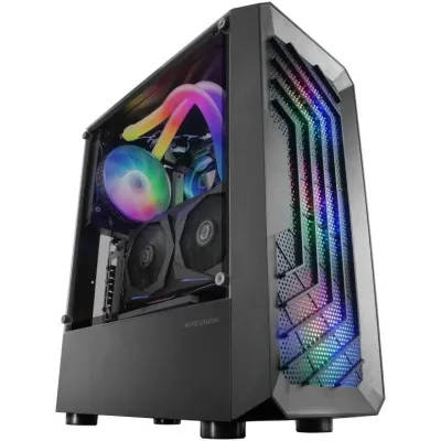 Mars Gaming MC-TOR Semitorre FRGB USB 3.0 con Ventana Negra Mars Gaming MC-TOR Semitorre FRGB USB 3.0 con Ventana Negra
