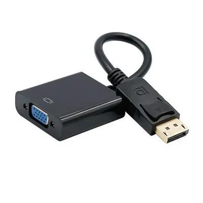 Aisens Adaptador DisplayPort a SVGA Macho/Hembra 15cm Negro