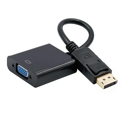 Aisens Adaptador DisplayPort a SVGA Macho/Hembra 15cm Negro