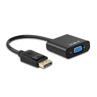 Aisens Adaptador DisplayPort a SVGA Macho/Hembra 15cm Negro
