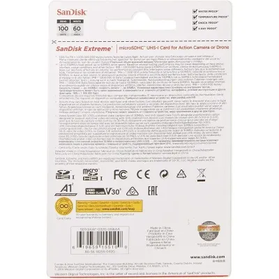Sandisk Extreme MicroSDXC 32GB Clase 10 UHS-I + Adaptador Sandisk Extreme MicroSDXC 32GB Clase 10 UHS-I + Adaptador