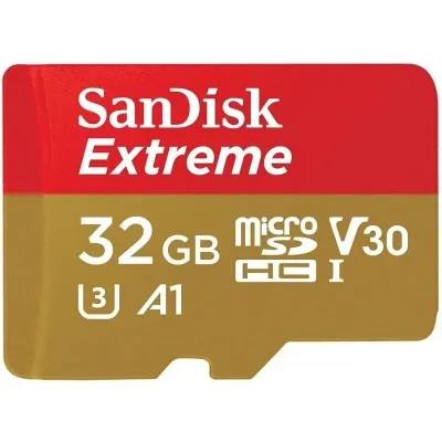 Sandisk Extreme MicroSDHC 32GB + Adaptador SD
