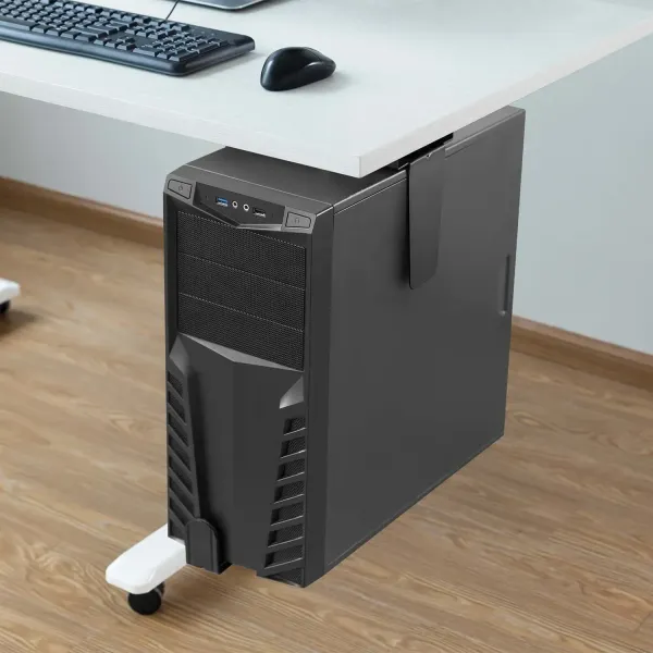 Aisens Soporte Giratorio Antirrobo Y Altura Personalizable para CPU Max 10Kg 