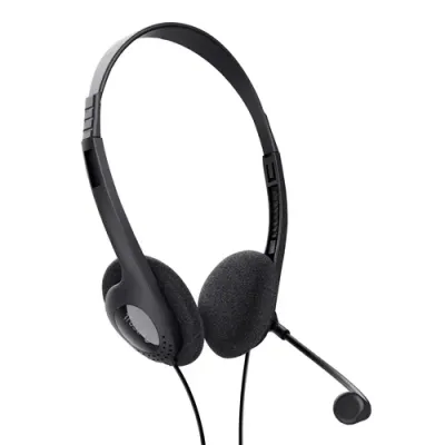 Trust Chat Headset Auriculares con Micrófono Negros Trust Chat Headset Auriculares con Micrófono Negros