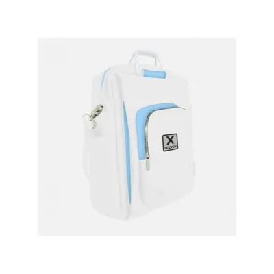 Mochila De Portatil 15.6"approx Diseño En Color Blanco/azul Mochila De Portatil 15.6"approx Diseño En Color Blanco/azul