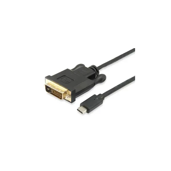 Equip Cable USB-C Macho A DisplayPort DVI 24+1 1.8M Negro