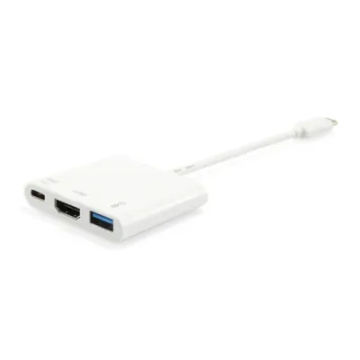 Cable Adaptador USB Equip USB Tipo C Macho A HDMI Hembra Cable Adaptador USB Equip USB Tipo C Macho A HDMI Hembra
