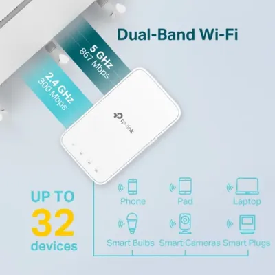 TP-Link RE300 AC1200 Repetidor WiFi/Amplificador Doble Banda