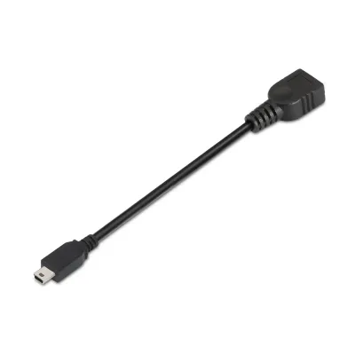 Cable USB 2.0 Aisens A101-0033/ MiniUSB Macho - USB Hembra/ Cable USB 2.0 Aisens A101-0033/ MiniUSB Macho - USB Hembra/