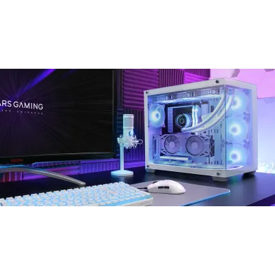 Mars Gaming MCV4 Torre XXL E-ATX Cristal Templado Lateral y