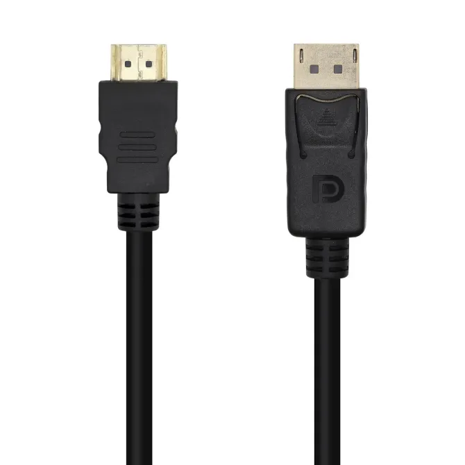 Aisens Cable Conversor DisplayPort a HDMI 1m Negro