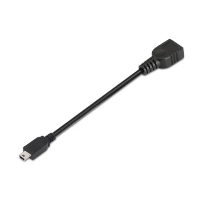 Cable USB 2.0 Aisens A101-0033/ MiniUSB Macho - USB Hembra/ Cable USB 2.0 Aisens A101-0033/ MiniUSB Macho - USB Hembra/