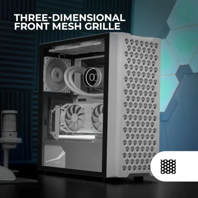 Mars Gaming MC-iPRO Caja Profesional ATX Rejilla Frontal 3D