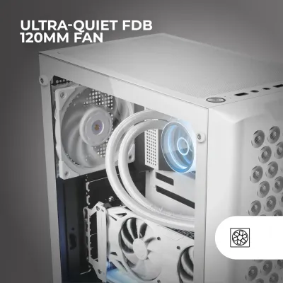 Mars Gaming MC-iPRO Caja Profesional ATX Rejilla Frontal 3D