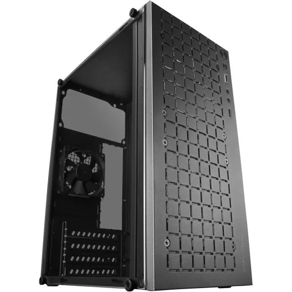 Mars Gaming MC-1000 Minitorre USB 3.0 con Ventana Negra