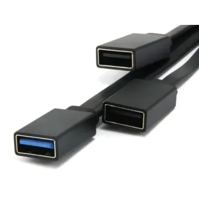 Conceptronic Hub USB-C a USB 3.0 + 2 USB OTG Negro