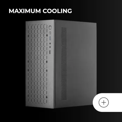 Mars Gaming MC-1000 Minitorre USB 3.0 con Ventana Negra