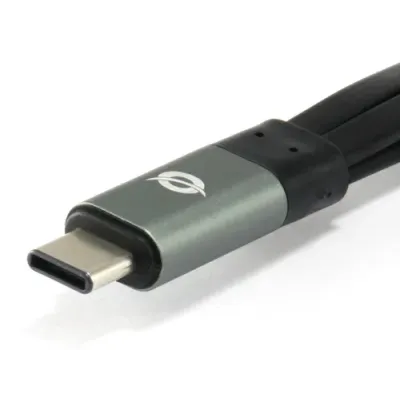Conceptronic Hub USB-C a USB 3.0 + 2 USB OTG Gris