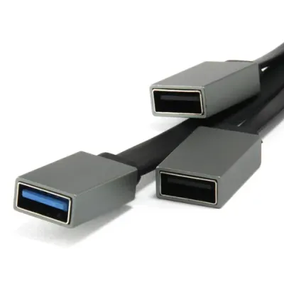 Conceptronic Hub USB-C a USB 3.0 + 2 USB OTG Gris