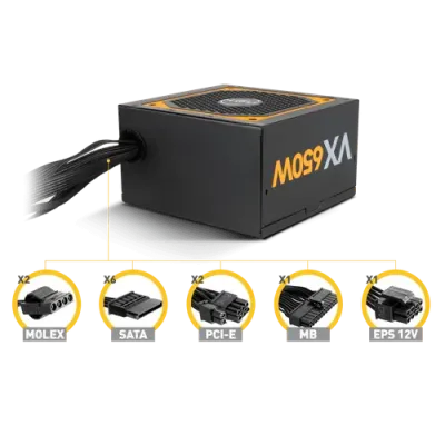 Nox Urano VX 650W 80+ Bronze 120MM PWM Nox Urano VX 650W 80+ Bronze 120MM PWM