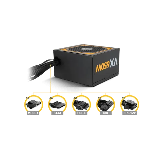 Nox Urano VX 650W 80+ Bronze 120MM PWM