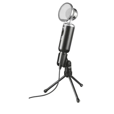 Microfono Trust Madell Desktop - Angulo Ajustable - Boton Mute