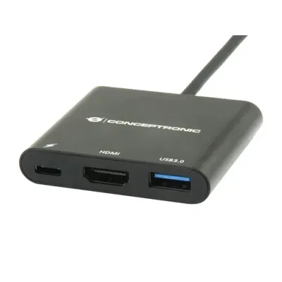 Conceptronic Donn Adaptador USB-C a HDMI Negro