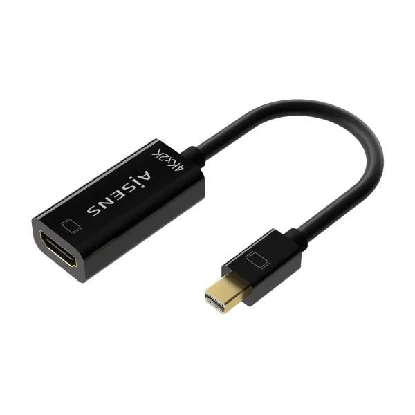 Aisens A125-0643 Cable Conversor Mini DisplayPort Macho a HDMI Hembra 15cm 