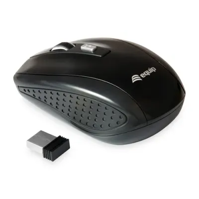 Equip Life Mini Ratón Óptico Inalámbrico 1600 DPI Negro Equip Life Mini Ratón Óptico Inalámbrico 1600 DPI Negro