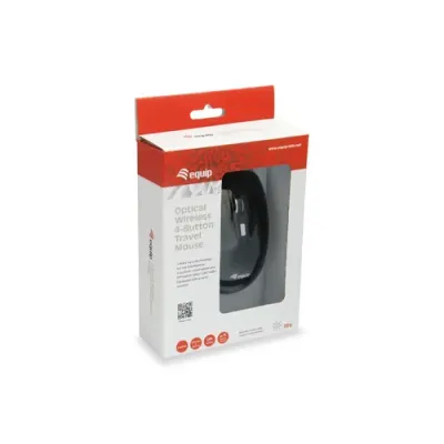 Equip Life Mini Ratón Óptico Inalámbrico 1600 DPI Negro Equip Life Mini Ratón Óptico Inalámbrico 1600 DPI Negro