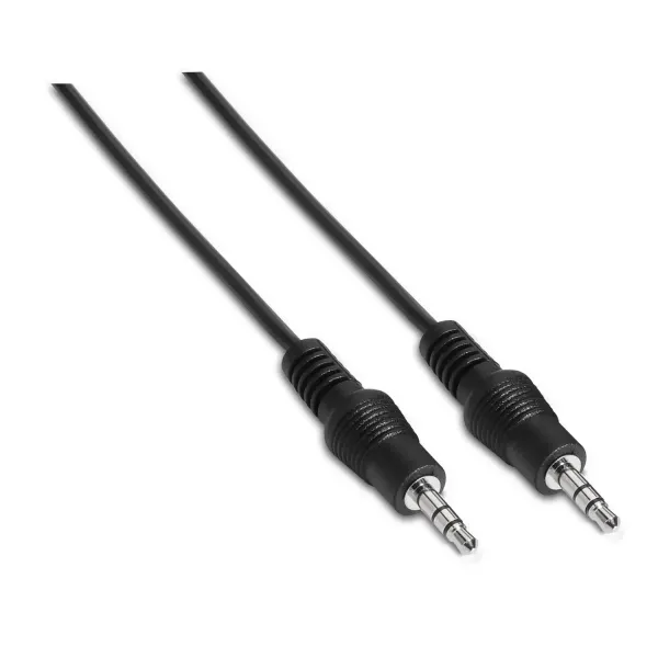 Aisens Cable Jack 3.5mm Macho/Macho 30cm Negro 