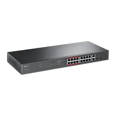 TP-Link TL-SL1218MP Switch 16 Puertos PoE+ + 2 Puertos Gigabit TP-Link TL-SL1218MP Switch 16 Puertos PoE+ + 2 Puertos Gigabit